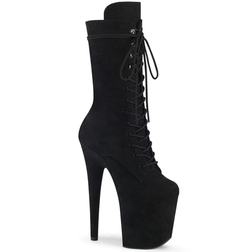 Flamingo 1050FS Black Faux Suede