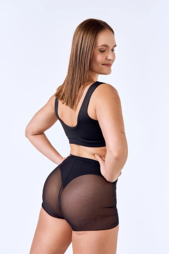Black Mesh shorts (1)