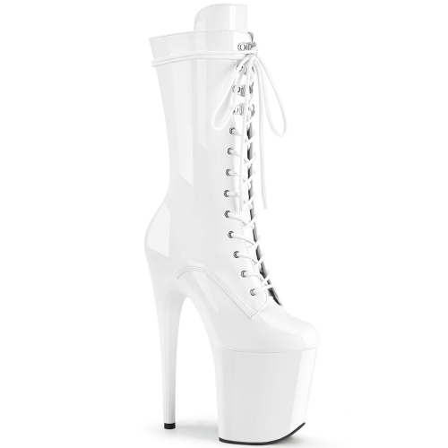 Flamingo- 1050 White Patent