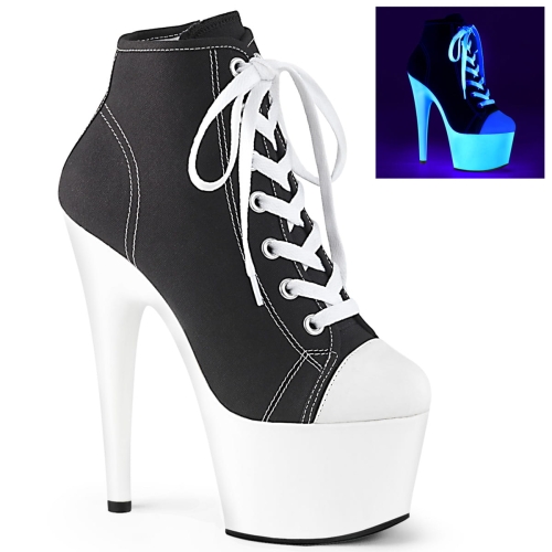 ADORE-700SK-02 Blk Canvas/Neon White