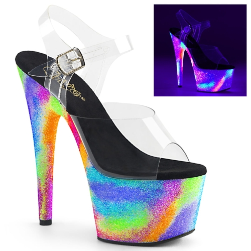 ADORE-708GXY Clr/Neon Galaxy Glitter
