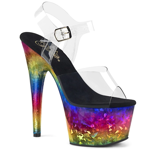 ADORE-708MRB Clr/Metallic Rainbow