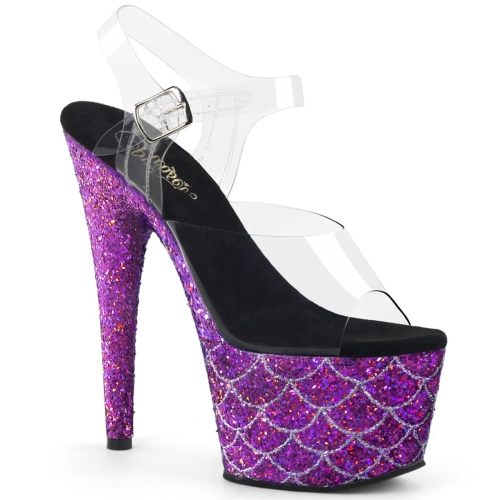 ADORE-708MSLG Clr/Purple Multi Glitter