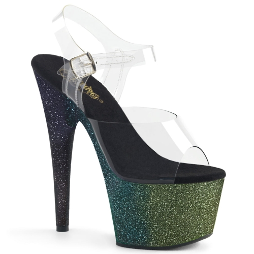ADORE-708OMBRE Clr/Emerald-Poison-Blk Ombre