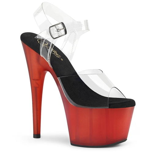 ADORE-708T Clr/Red Frosted