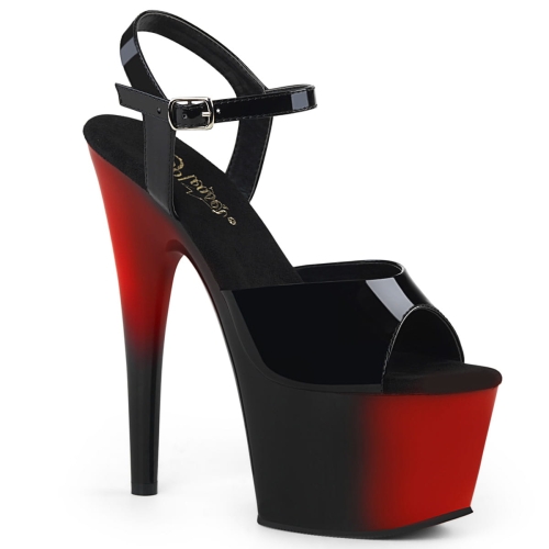 ADORE-709BR Blk Pat/Red-Blk