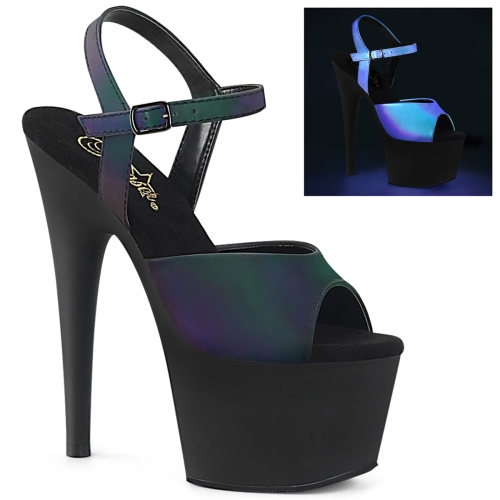 ADORE-709REFL Green Multi Reflective/Blk Matte