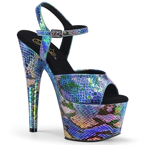 ADORE-709SP Blue Holo Snake Print/Blue Holo Wrapped