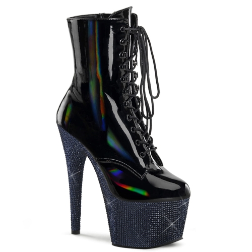 BEJEWELED-1020-7 Blk Holo Pat/Midnight Blk RS