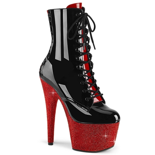 BEJEWELED-1020FH-7 Blk-Red Pat/Red RS