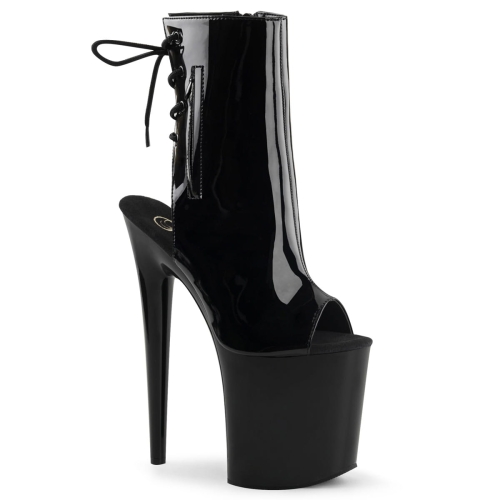 FLAMINGO-1018 Blk Pat/Blk