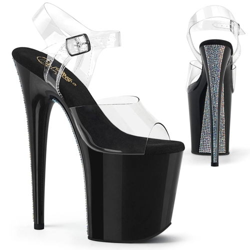 FLAMINGO-808CRS-2 Clr/Blk-Slv RS