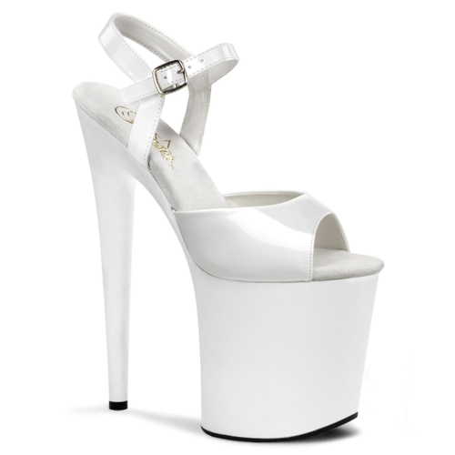 FLAMINGO-809 Wht Pat/Wht