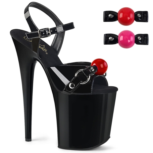 FLAMINGO-809GB Blk Pat/Blk