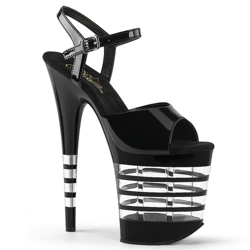 FLAMINGO-809LN Blk Pat/Blk