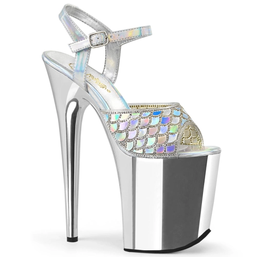 FLAMINGO-809MMRS Slv Hologram/Slv Chrome