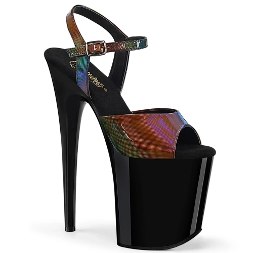 FLAMINGO-809RBDT Rainbow Hologram/Blk
