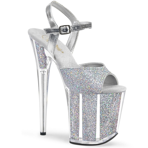 FLAMINGO-810G Slv Multi Glitter/Slv Multi Glitter Inserts