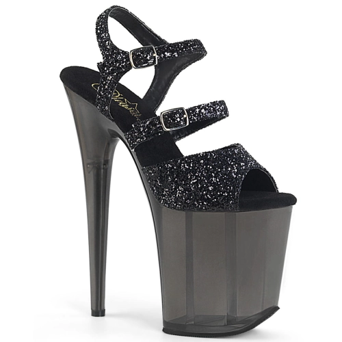 FLAMINGO-874 Blk Glitter/Frosted Blk