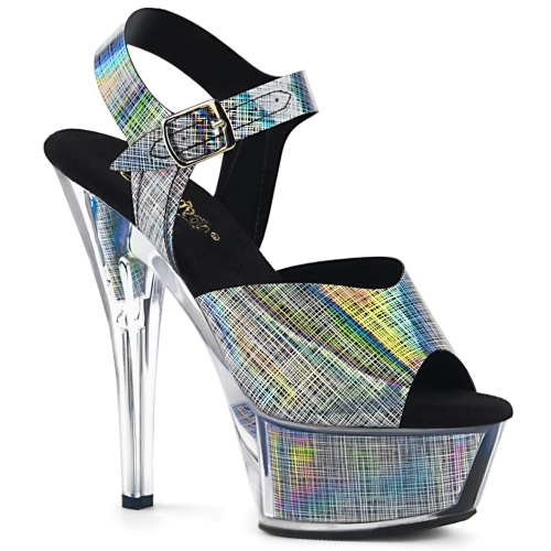 KISS-208N-CRHM Blk Hologram TPU/Blk Hologram Inserts