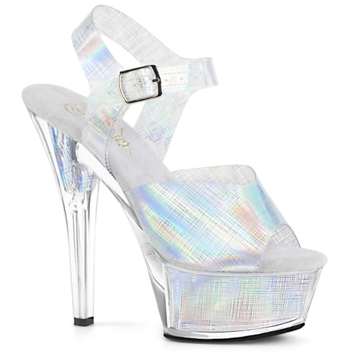 KISS-208N-CRHM Slv Hologram TPU/Slv Hologram Inserts