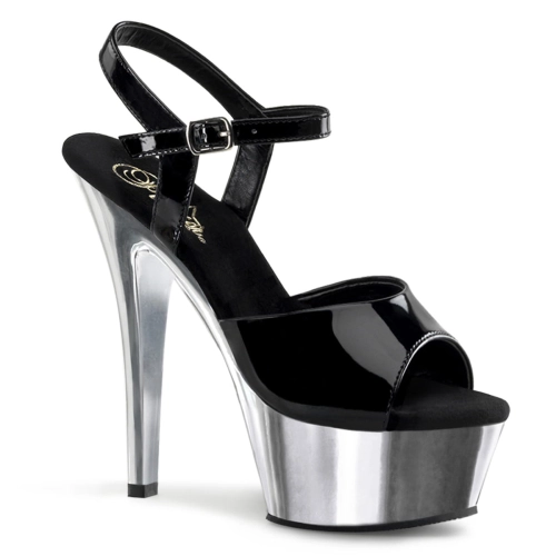 KISS-209 Blk Pat/Slv Chrome