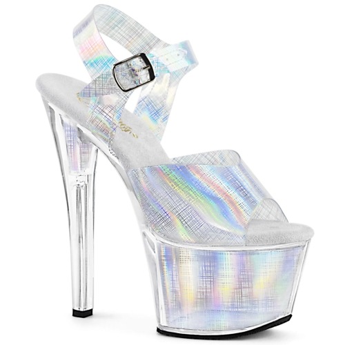 SKY-308N-CRHM Slv Hologram TPU/Slv Hologram
