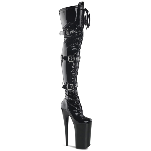 BEYOND-3028 Blk Str Pat/Blk