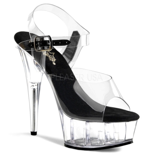 DELIGHT 608 IN CLEAR/BLACK/CLEAR